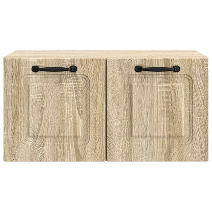Wall-Mounted TV Cabinet Sonoma Oak 59.5 x 31 x 30 cm