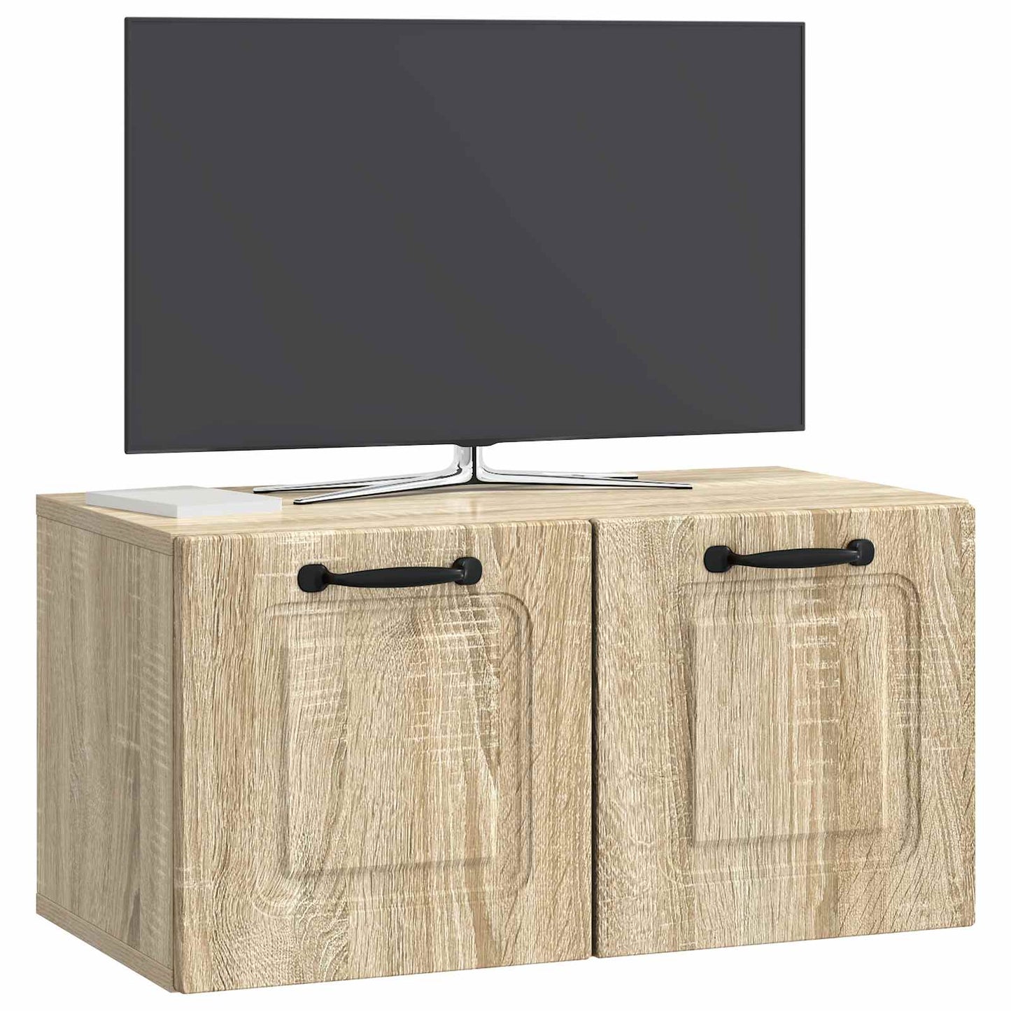 Wall-Mounted TV Cabinet Sonoma Oak 59.5 x 31 x 30 cm