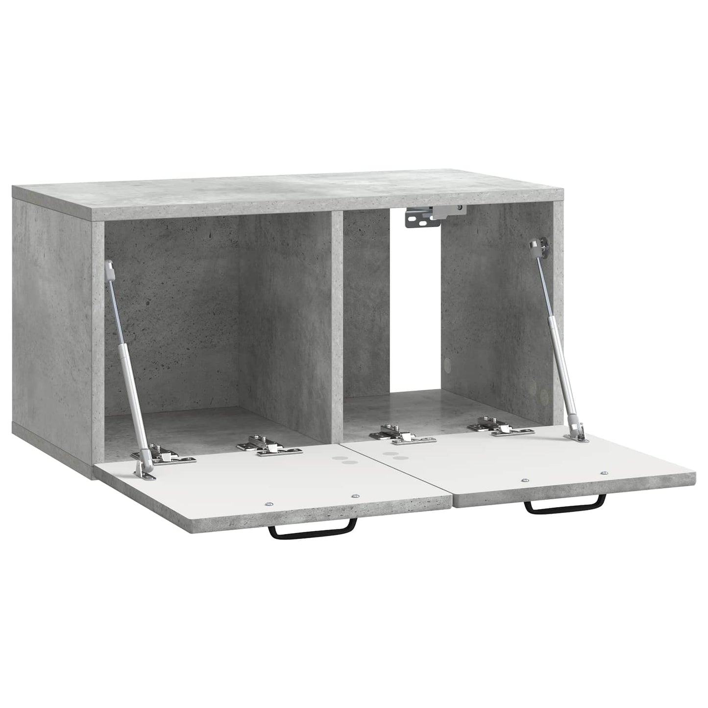 Wall-Mounted TV Cabinet Concrete Grey 59.5 x 31 x 30 cm