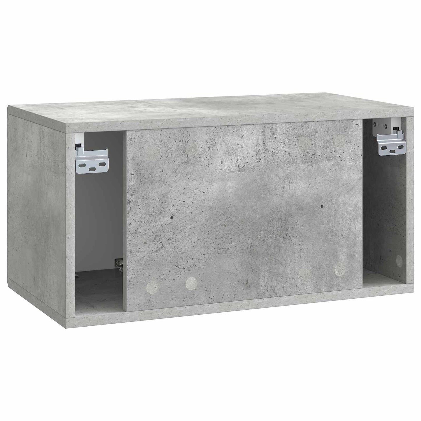 Wall-Mounted TV Cabinet Concrete Grey 59.5 x 31 x 30 cm