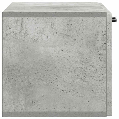 Wall-Mounted TV Cabinet Concrete Grey 59.5 x 31 x 30 cm