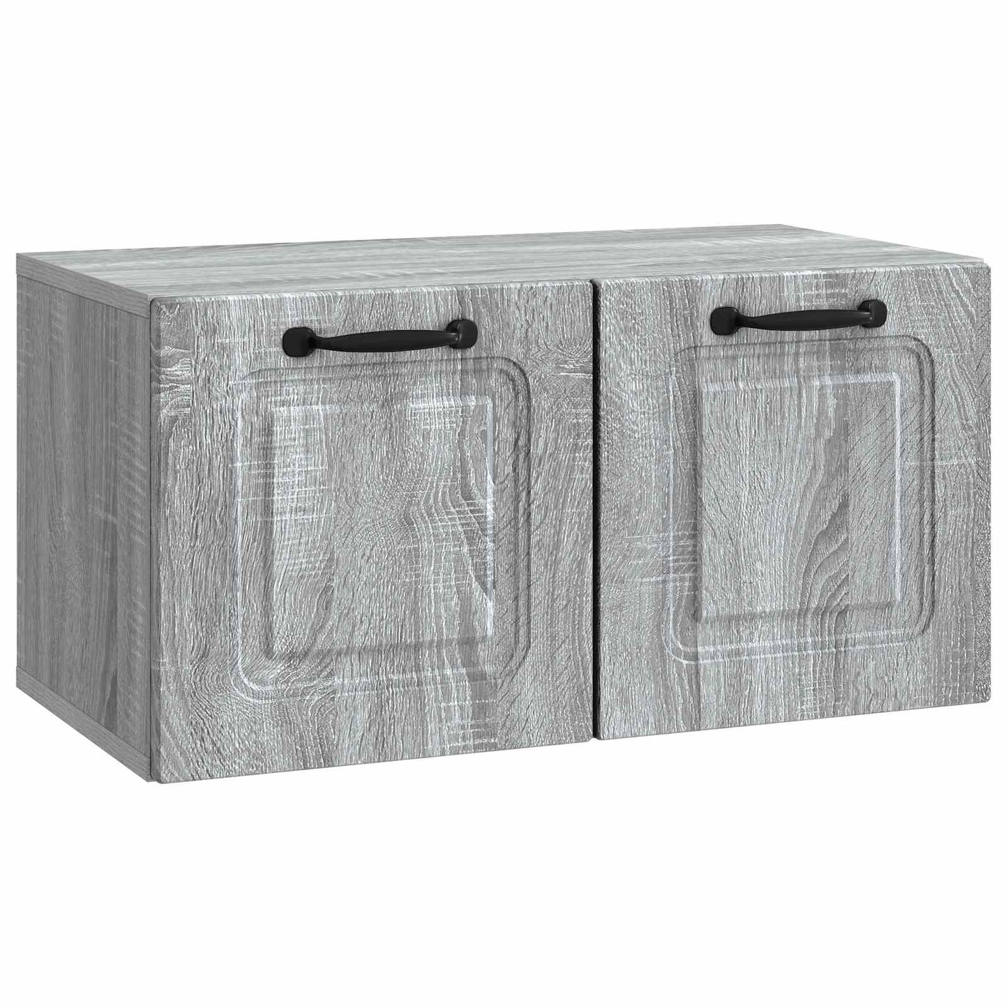 Wall-Mounted TV Cabinet Grey Sonoma 59.5 x 31 x 30 cm