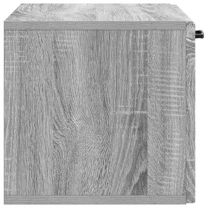 Wall-Mounted TV Cabinet Grey Sonoma 59.5 x 31 x 30 cm