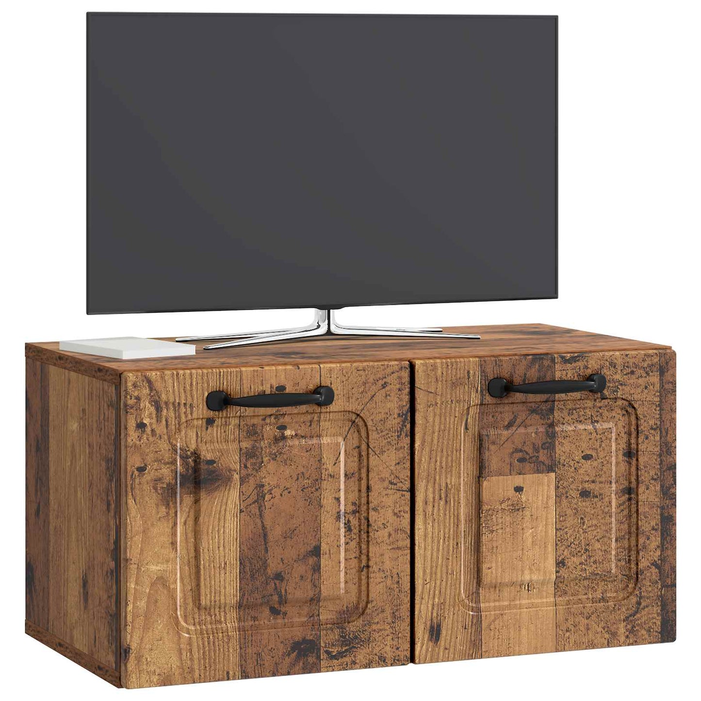 Wall-Mounted TV Cabinet Wall-mounted Old Wood 59.5 x 31 x 30 cm