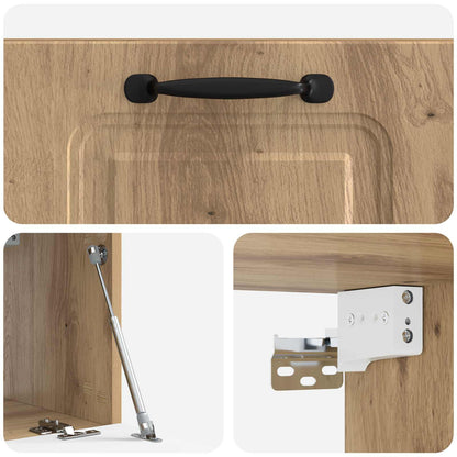 Wall-Mounted TV Cabinet Artisan Oak 59.5 x 31 x 30 cm