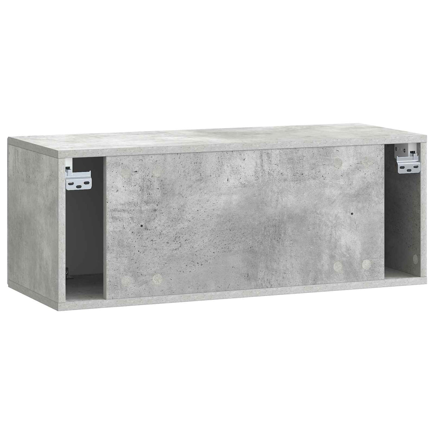 Wall-Mounted TV Cabinet Concrete Grey 78.5 x 31 x 30 cm