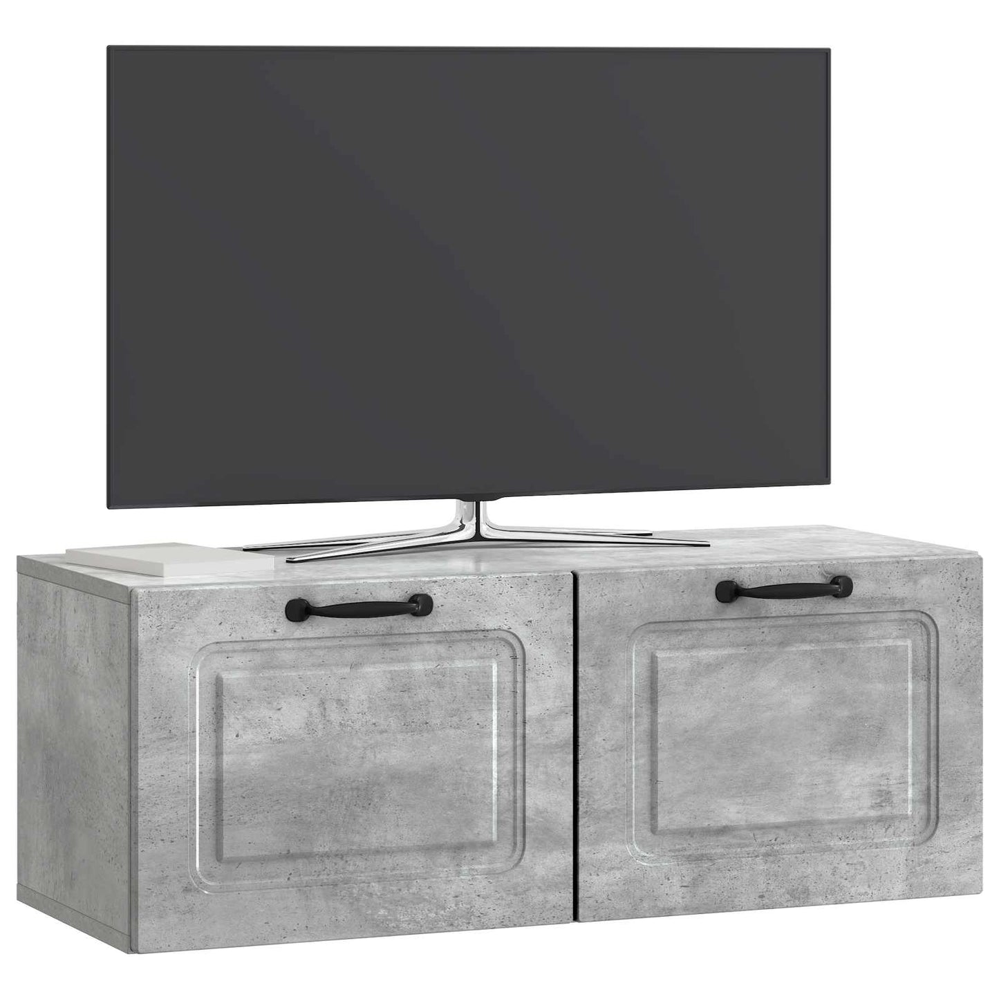 Wall-Mounted TV Cabinet Concrete Grey 78.5 x 31 x 30 cm