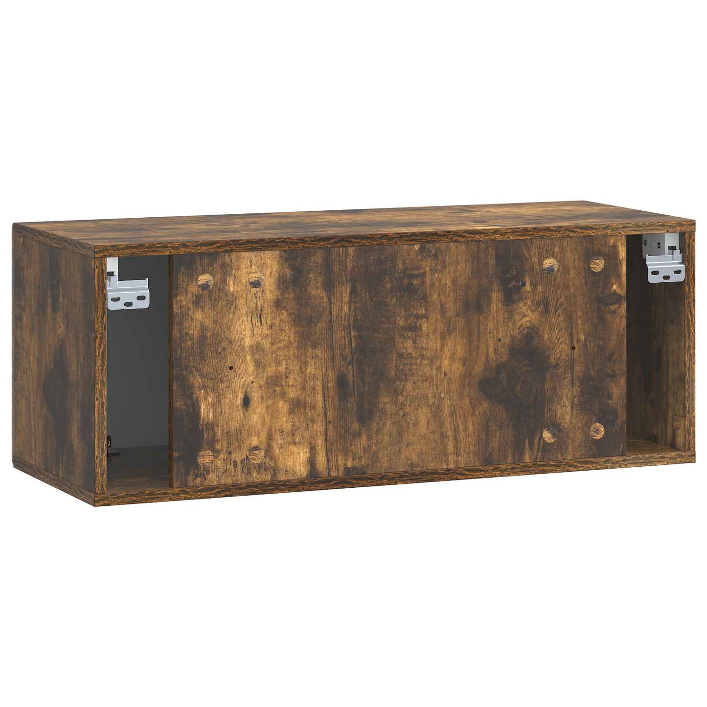 Wall-Mounted TV Cabinet Smoked Oak 78.5 x 31 x 30 cm