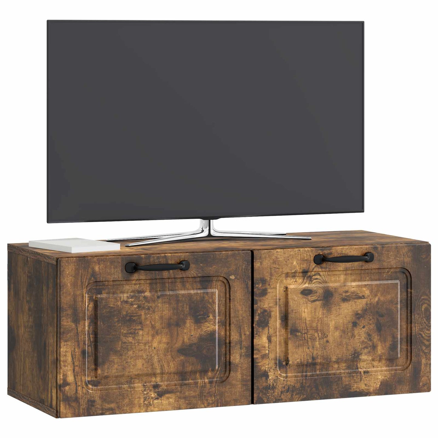 Wall-Mounted TV Cabinet Smoked Oak 78.5 x 31 x 30 cm