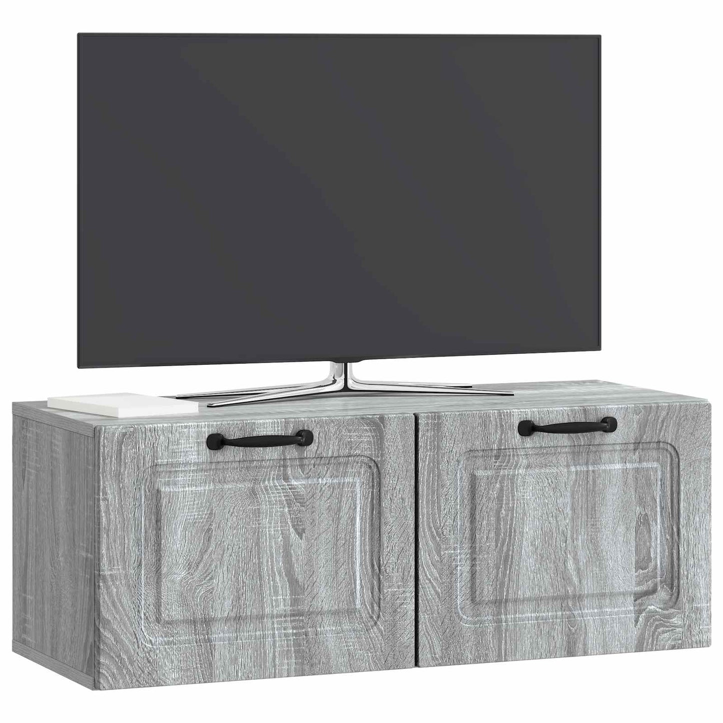 Wall-Mounted TV Cabinet Grey Sonoma 78.5 x 31 x 30 cm