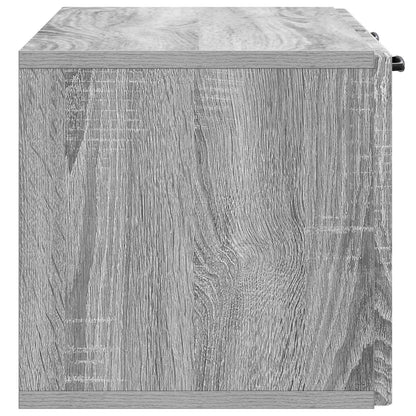 Wall-Mounted TV Cabinet Grey Sonoma 78.5 x 31 x 30 cm