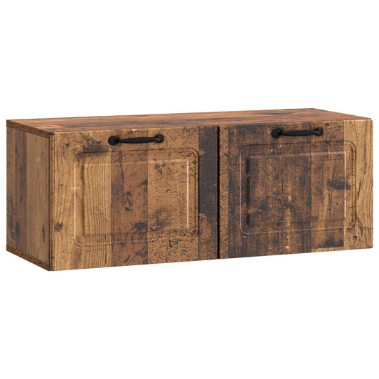 Wall-Mounted TV Cabinet Wall-mounted Old Wood 78.5 x 31 x 30 cm