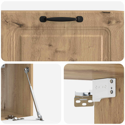 Wall-Mounted TV Cabinet Artisan Oak 78.5 x 31 x 30 cm