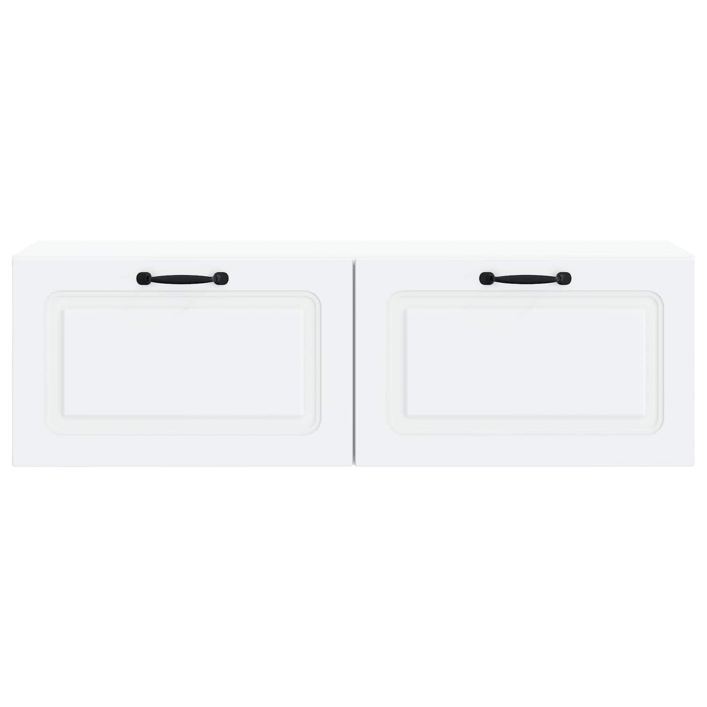 Wall-Mounted TV Cabinet White 98 x 31 x 30 cm Engineered Wood