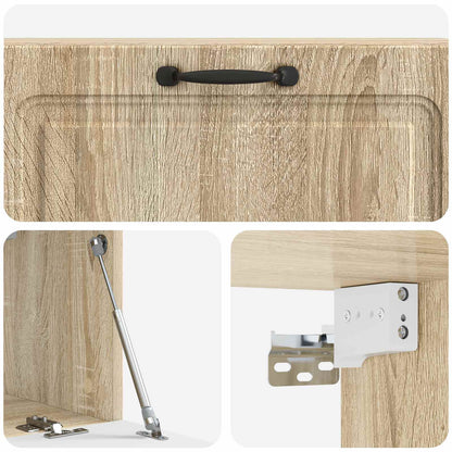 Wall-Mounted TV Cabinet Wall-mounted Sonoma Oak 98 x 31 x 30 cm