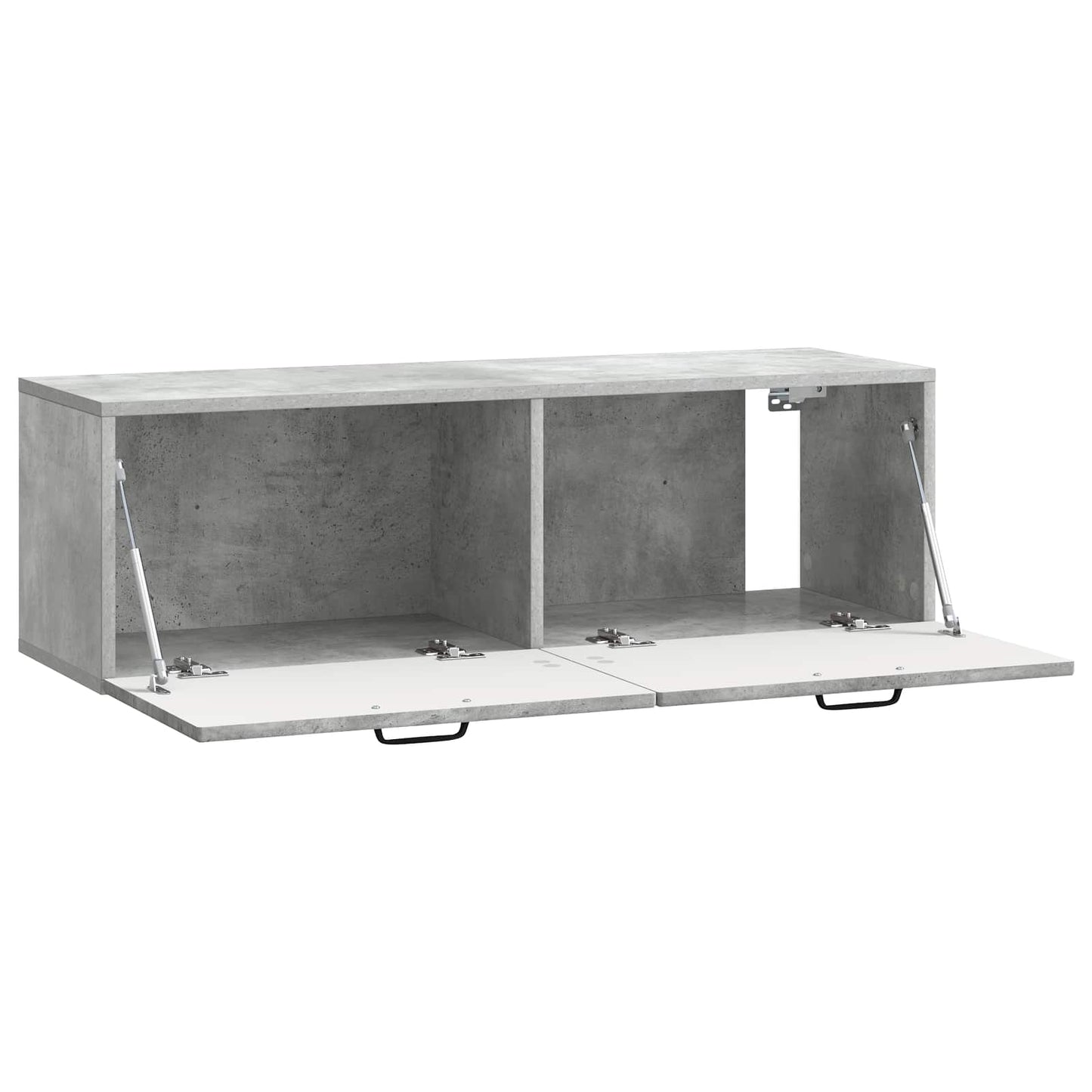 Wall-Mounted TV Cabinet Concrete Grey 98 x 31 x 30 cm