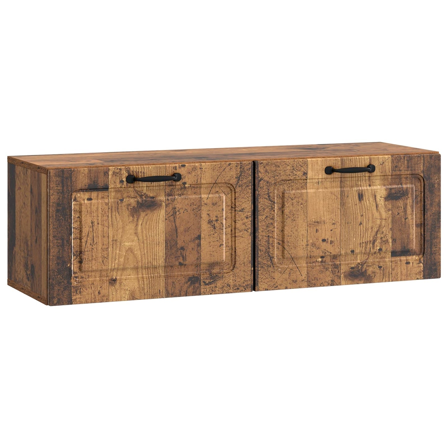 Wall-Mounted TV Cabinet Wall-mounted Old Wood 98 x 31 x 30 cm