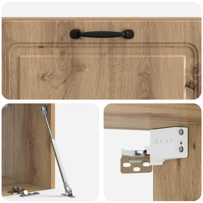Wall-Mounted TV Cabinet Artisan Oak 98 x 31 x 30 cm