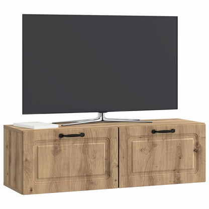 Wall-Mounted TV Cabinet Artisan Oak 98 x 31 x 30 cm