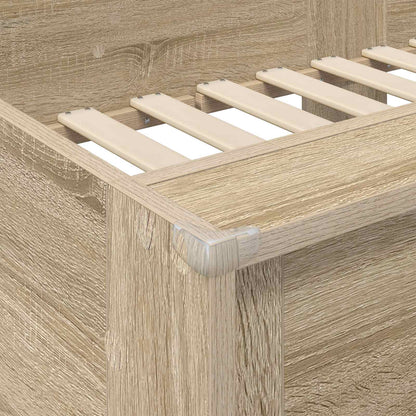 Bunk Bed for Kids Sonoma Oak 90 x 190 cm Engineered Wood