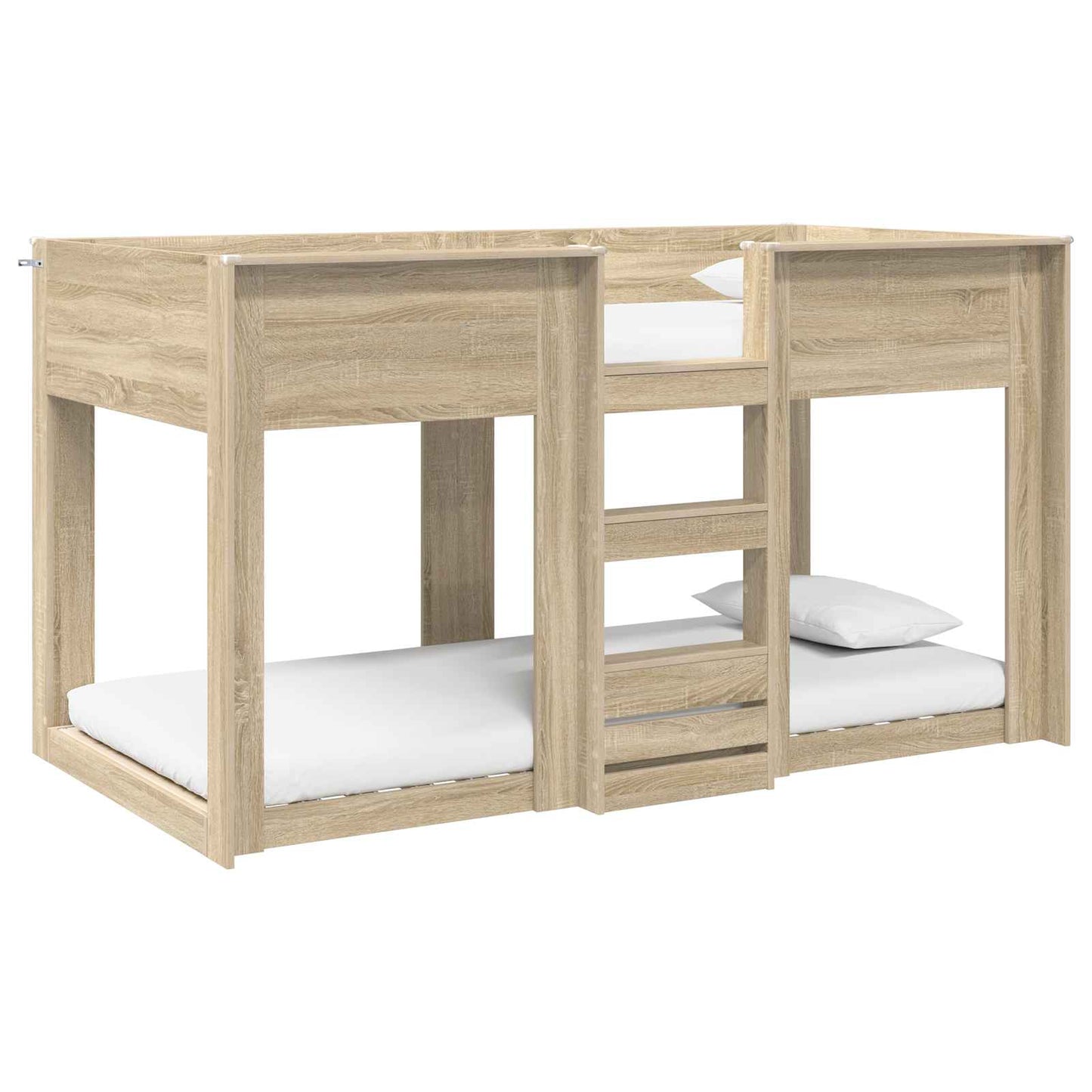 Bunk Bed for Kids Sonoma Oak 90 x 190 cm Engineered Wood