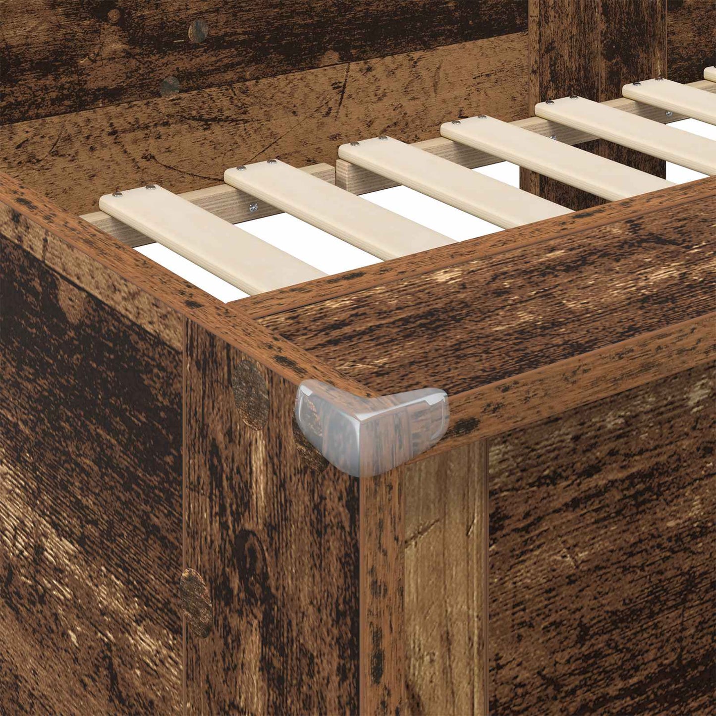 Bunk Bed for Kids Old Wood 90 x 190 cm Engineered Wood