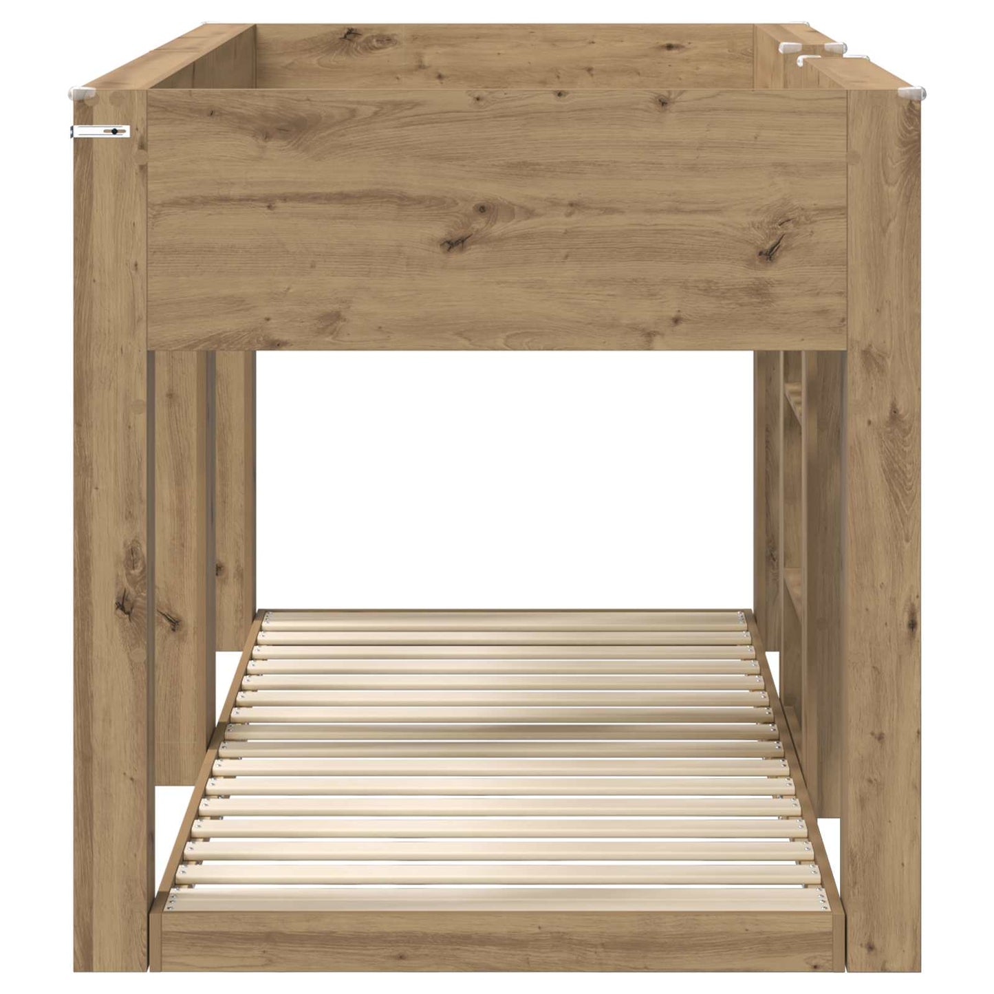 Bunk Bed for Kids Artisan Oak 90 x 190 cm Engineered Wood