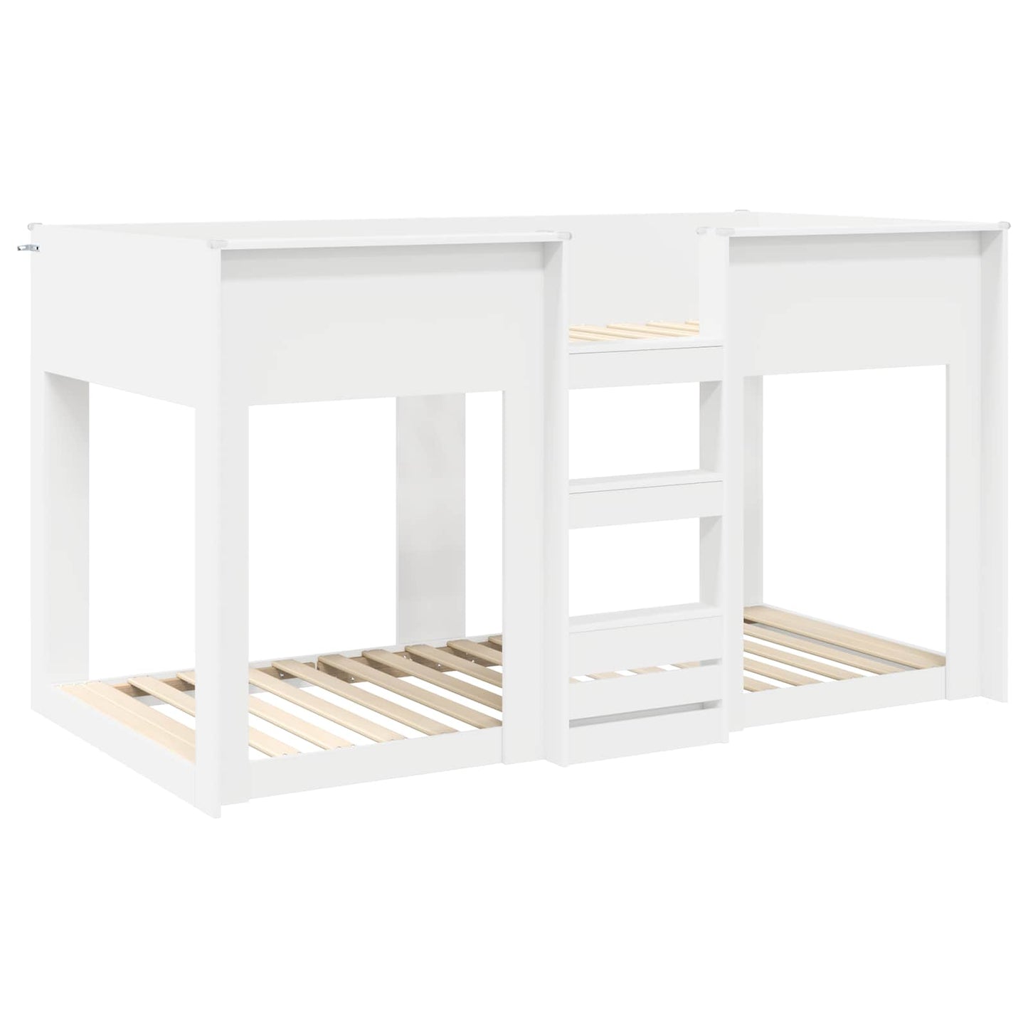 Bunk Bed for Kids White 80 x 200 cm Engineered Wood