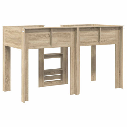 Bunk Bed for Kids Sonoma Oak 75 x 190 cm Engineered wood
