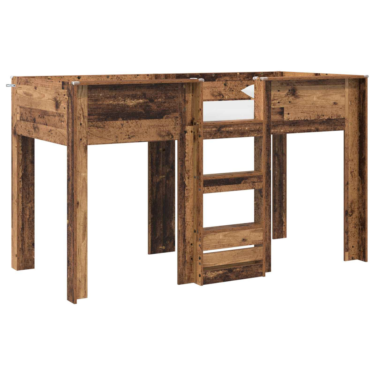 Bunk Bed for Kids Old Wood 75 x 190 cm Engineered wood