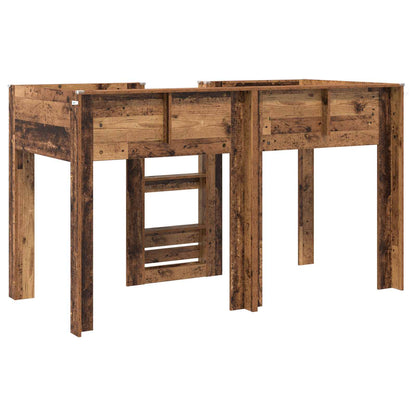 Bunk Bed for Kids Old Wood 75 x 190 cm Engineered wood
