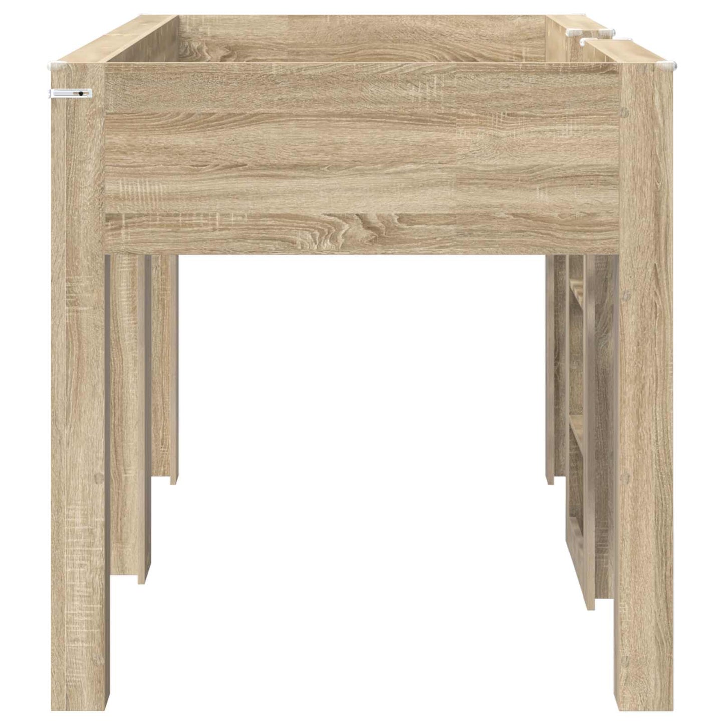 Bunk Bed for Kids Sonoma Oak 90 x 190 cm Engineered wood