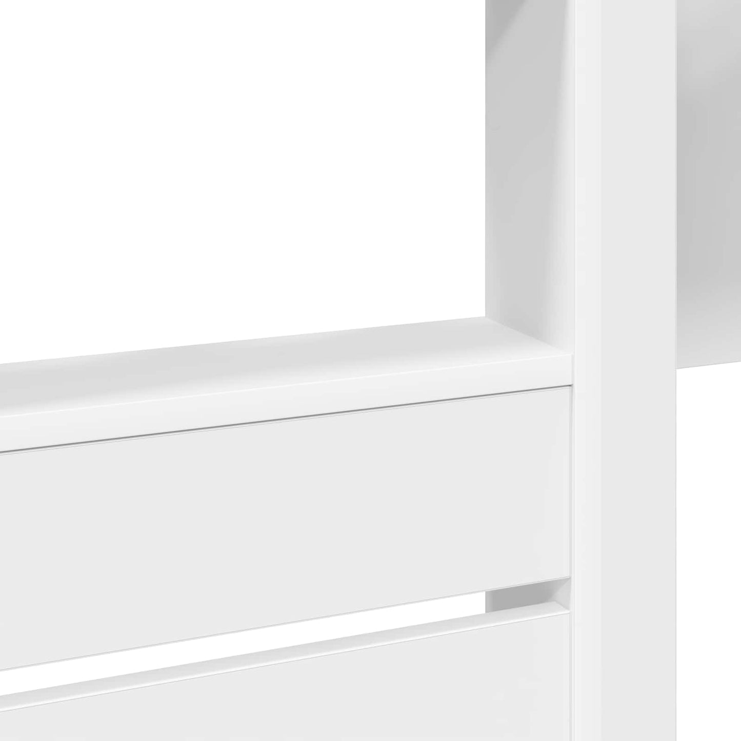 Bunk Bed for Kids White 80 x 200 cm Engineered wood