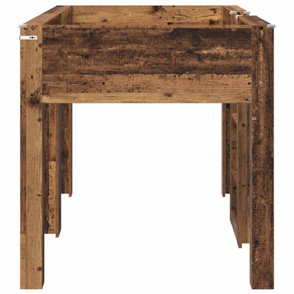 Bunk Bed for Kids Old Wood 80 x 200 cm Engineered wood
