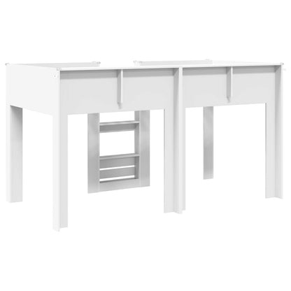 Bunk Bed for Kids White 90 x 200 cm Engineered wood