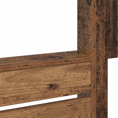 Bunk Bed for Kids Old Wood 90 x 200 cm Engineered wood