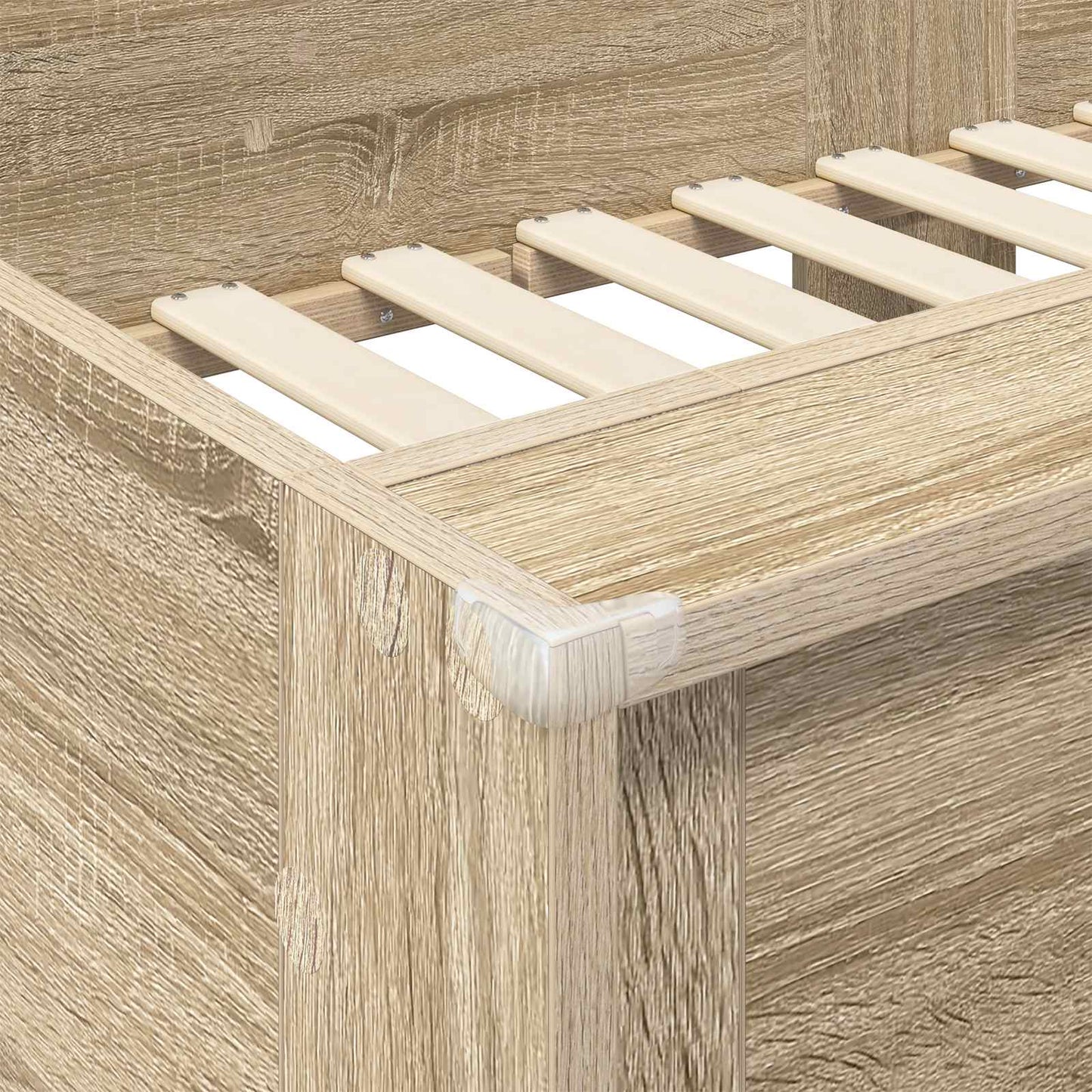 Bunk Bed for Kids Sonoma Oak 100 x 200 cm Engineered wood