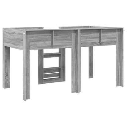 Bunk Bed for Kids Grey Sonoma 100 x 200 cm Engineered wood