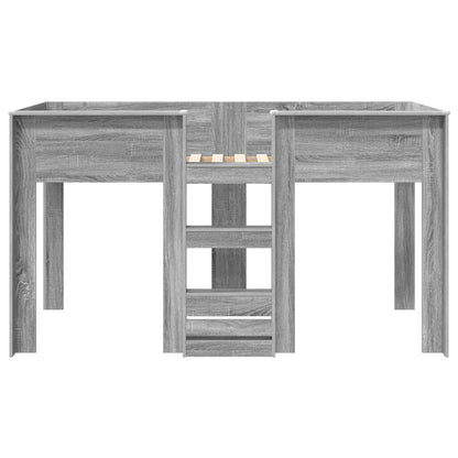 Bunk Bed for Kids Grey Sonoma 100 x 200 cm Engineered wood