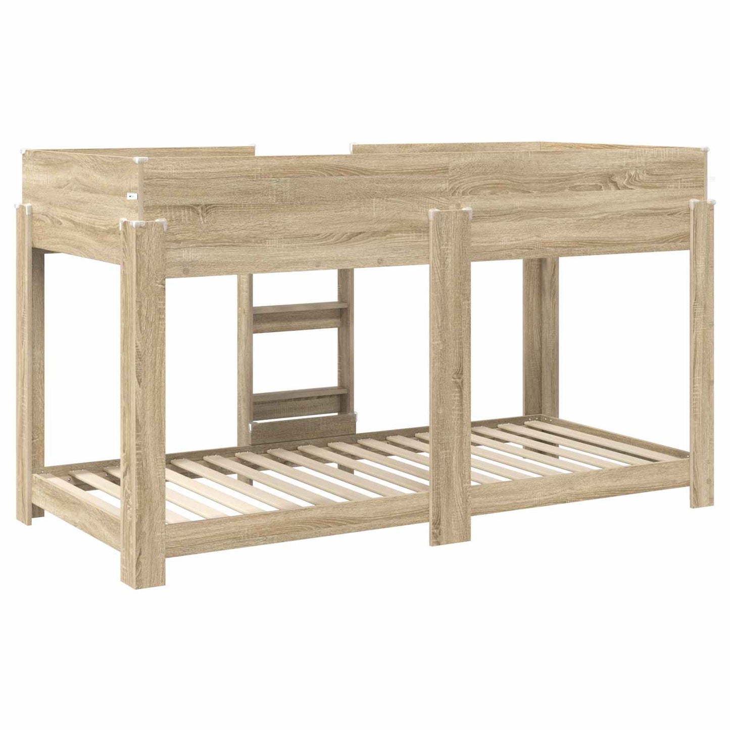 Bunk Bed for Kids Sonoma Oak 90 x 200 cm Engineered Wood