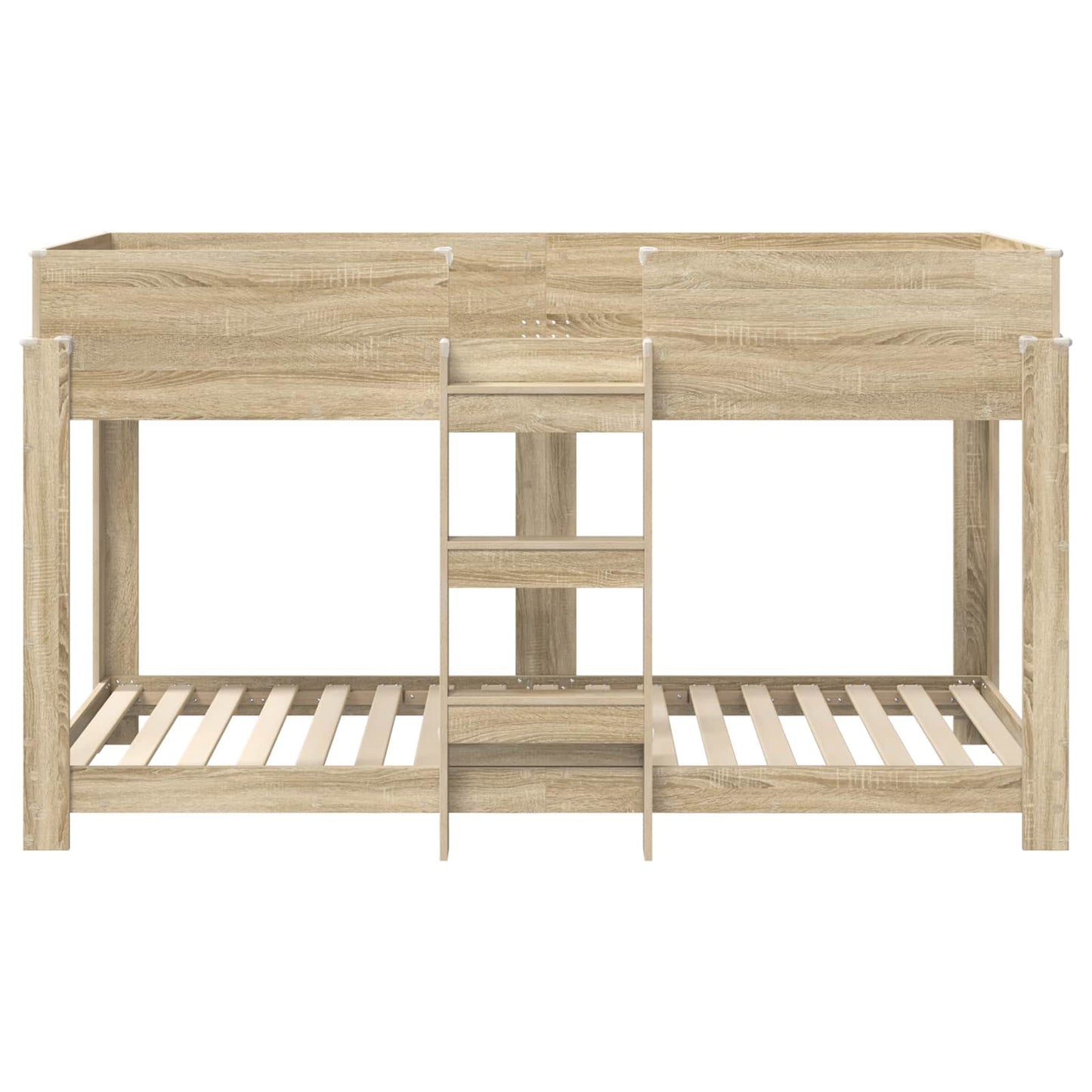 Bunk Bed for Kids Sonoma Oak 90 x 200 cm Engineered Wood