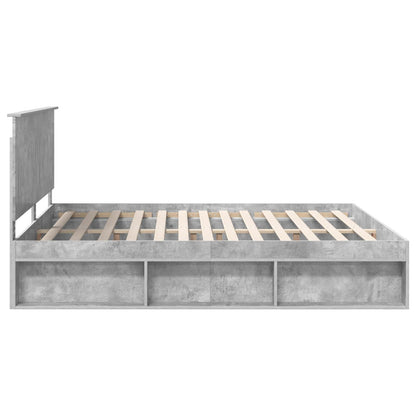 Bed Frame with Headboard Concerte 180 x 200 cm Solid Pine Wood