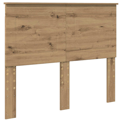 Bed Frame Artisian Oak 120 x 190 cm Solid Pine Wood