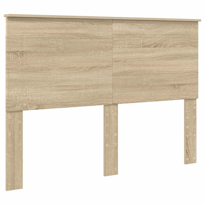 Storage Bed with Drawer Sonoma Oak 140 x 190 cm Engineered Wood