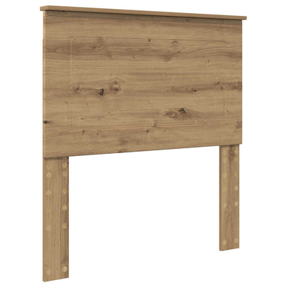 Bed Frame with Drawer Artisan Oak 90 x 200 cm Engineered Wood