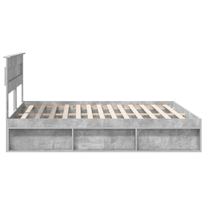 Bed Frame with Headboard Concerte 180 x 200 cm Solid Pine Wood