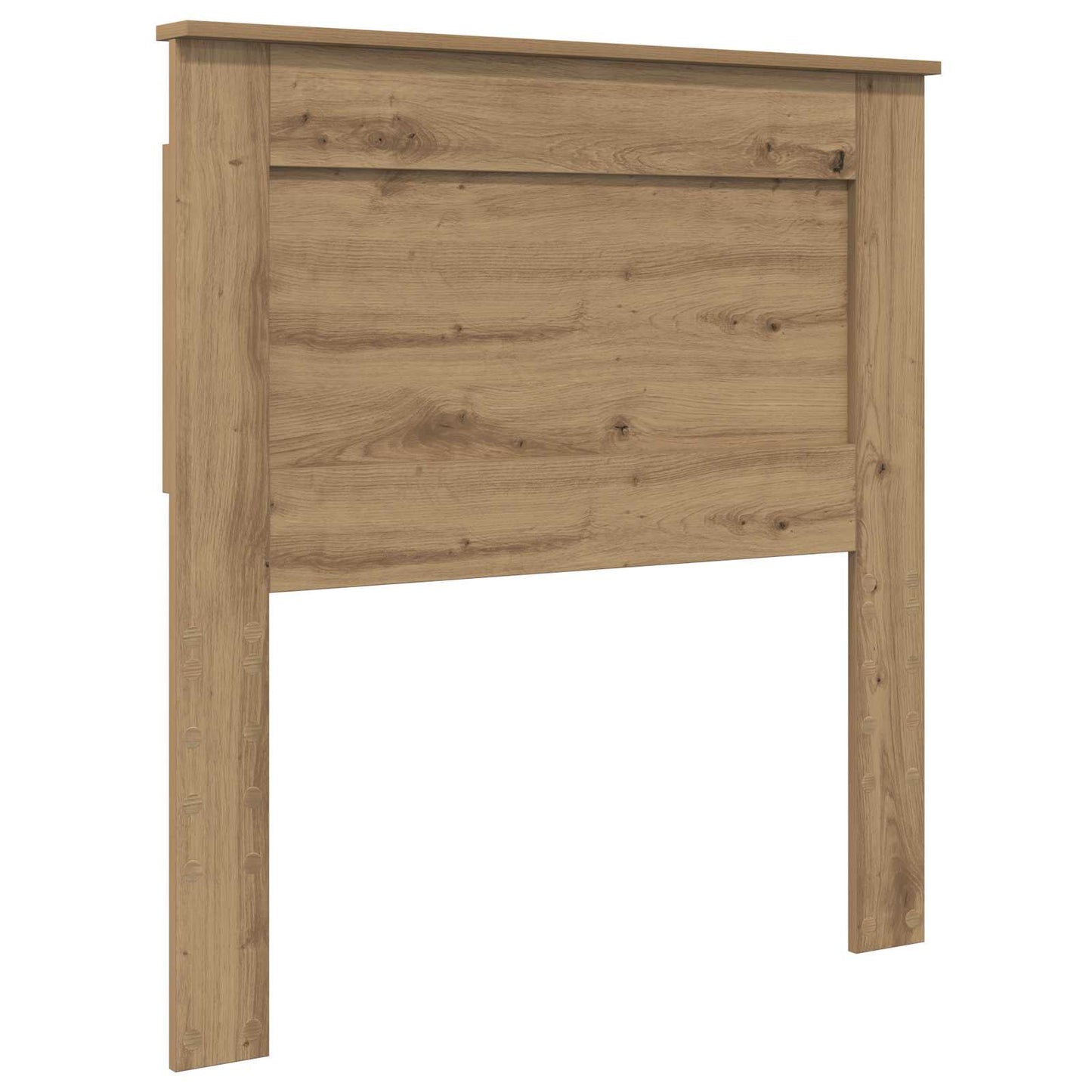 Bed Frame Artisian Oak 75 x 190 cm Solid Pine Wood