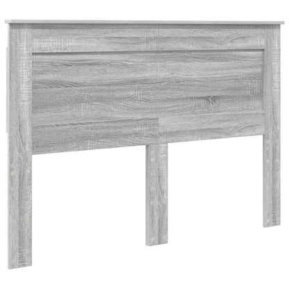 Bed Frame with Drawer Grey Sonoma 140 x 200 cm Engineered Wood