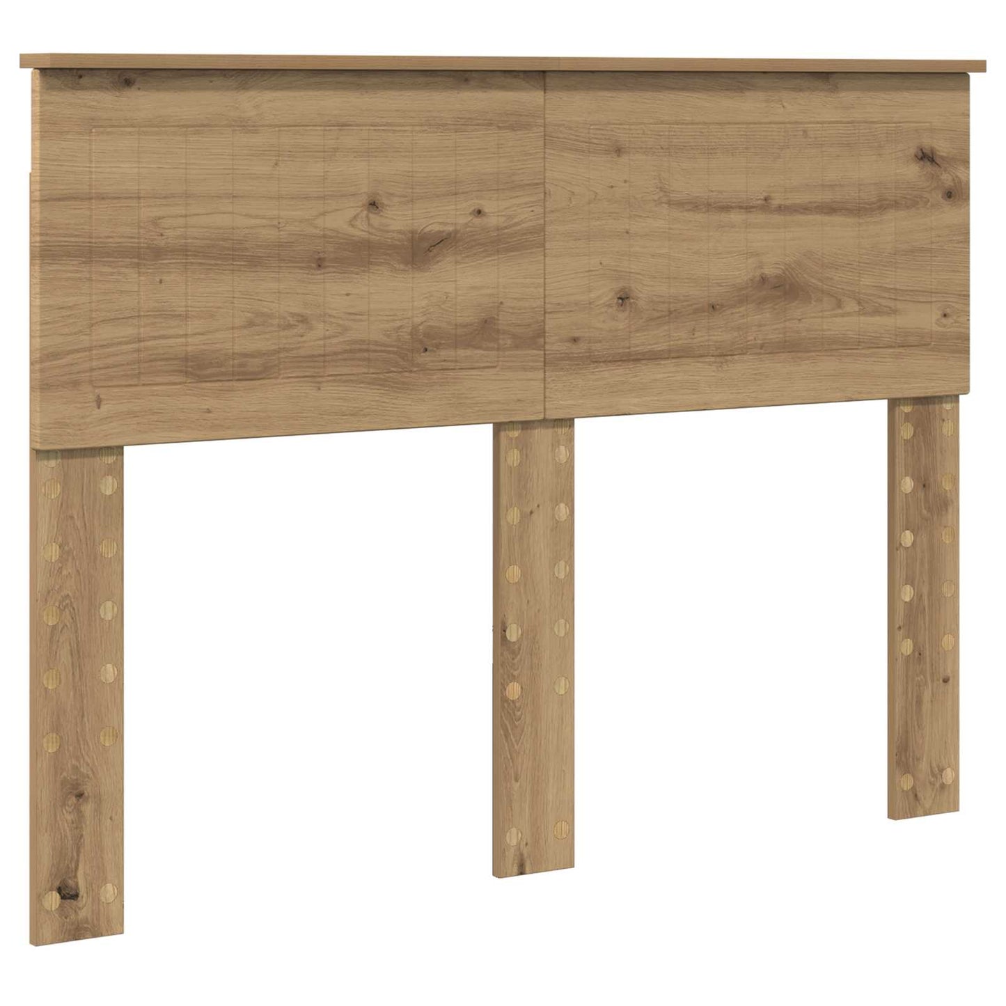 Bed Frame Artisian Oak 120 x 190 cm Solid Pine Wood