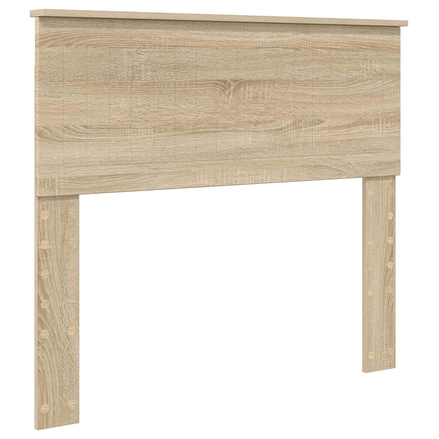 Bed Frame with Headboard Sonoma 100 x 200 cm Solid Pine Wood